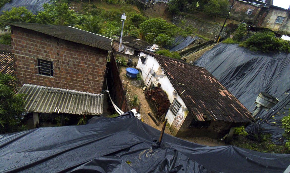 Áreas atingidas pelas fortes em Recife